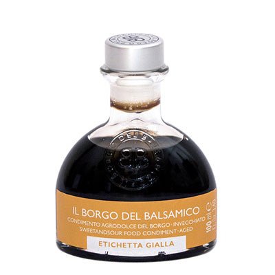 Balsamico Condimentti - Keltainen etiketti 100ml - Il borgo del balsamico - Olivo.fi